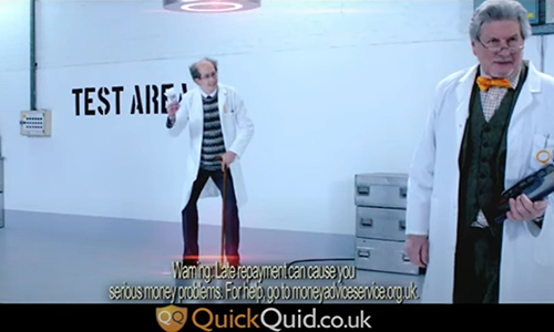 QuickQuid TV Advert 2013
